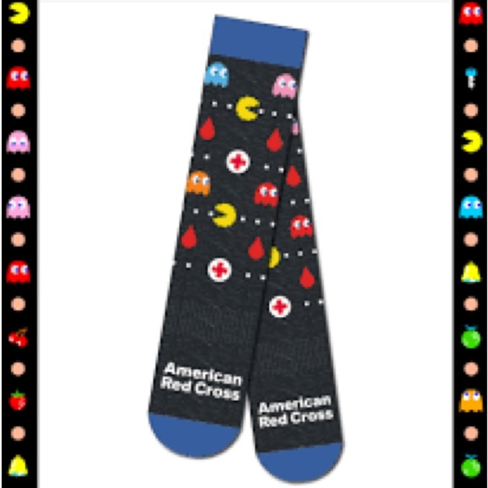 Themed Casual Socks - Grey and Multicolor